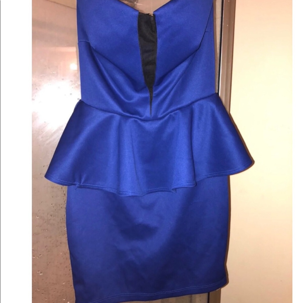 Cute sexy blue dress
